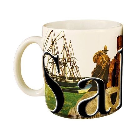 AMERICAWARE Americaware SMSLM01 Salem 18 oz Full Color Relief Mug SMSLM01